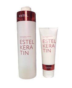 Набор ESTEL Keratin Кератиновый шампунь 1000 мл + маска 250 мл