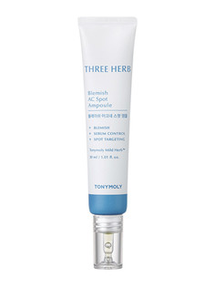 Сыворотка для лица Tony Moly Three Herb Blemish Ac Deep Spot Ampoule 30 мл