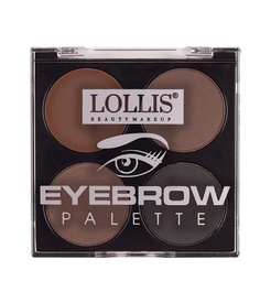 Тени для бровей LOLLIS Eyebrow Palette 01 16г Меркер Косметика