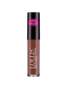 Помада для губ LOLLIS матовая жидкая Matte Liquid Lipstick тон 21 6 мл