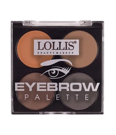 Тени для бровей LOLLIS Eyebrow Palette 02 16г Меркер Косметика