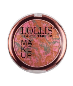 Румяна для лица LOLLIS Make Up Terracotta Blush T8 12г Меркер Косметика