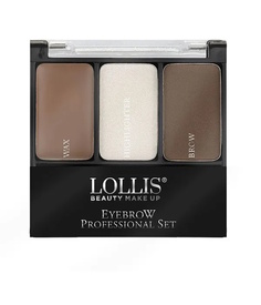 Тени для бровей LOLLIS Eyebrow Professional Set тон 01 Light 5г