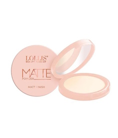 Пудра для лица LOLLIS Matte Powder 01 12г Меркер Косметика
