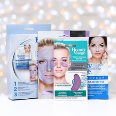 Набор косметический серии Beauty Visage: тканевая маска + патчи, 7 г + гидрогелевая маска Fito косметик