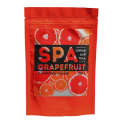 Соляной скраб для тела SPA grapefruit 250 г Beauty Fox