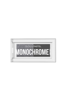 Палетка теней Pastel для век Monochrome Duo Eyes 32 Blackout