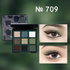 Палетка теней Hold Live Paris Garden eye shadow черный тюльпан тон 709