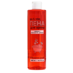 Пена для ванны Spa&relax с ароматом малины 500 мл Beauty Fox