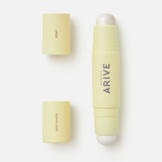 Стик-хайлайтер двойной Arive Makeup Duo Highlighter Stick Soft Matte & Dewy Pearl тон 01