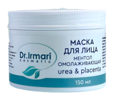 Маска для лица Dr.Irmari cosmetic Urea & Placenta Ментол омолаживающая 150 мл