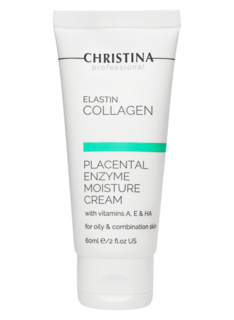 Крем для лица Christina Elastin Collagen Placental Enzyme Moisture Cream 60 мл