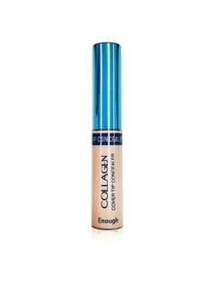 Осветляющий консилер с коллагеном Enough Collagen Whitening Cover Tip Concealer тон 02