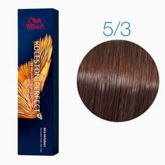 Краска для волос Wella Koleston 5-3 Светло-коричневый золотистый ME+