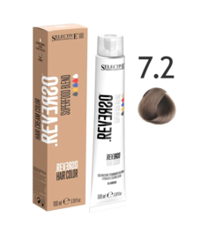 Краска для волос Selective Professional Reverso Hair 7.2 Блондин бежевый 100 мл