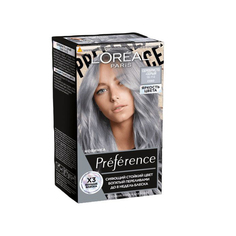Краска для волос LOreal Paris Preference тон 10.112 дымчатый серый 243 г