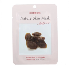 Маска Foodaholic Red Ginseng Nature Skin Mask тканевая 23 мл