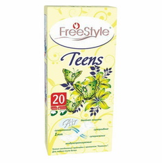 Прокладки ультратонк. ежедневные В.Н.Т. FreeStyle Every Day Ultra Super Soft ромашка 20шт. B.H.T.