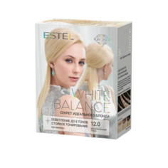 Краска для волос ESTEL WHITE BALANCE секрет идеального блонда, восхитительный топаз