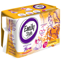 Прокладки Emily Style Премиум нормал 4 капли, 10 шт