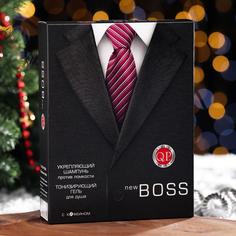 Подарочный набор Q.P. №1114 new boss: шампунь, 250 мл + гель для душа, 250 мл QP