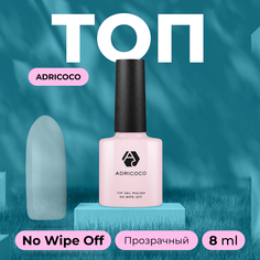 Топ для гель-лака ADRICOCO No Wipe Off 8 мл