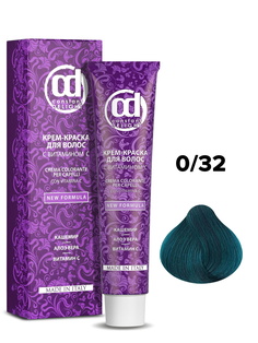 Краска для волос CONSTANT DELIGHT 0/32 сине-зеленый микстон с витамином С 60 мл