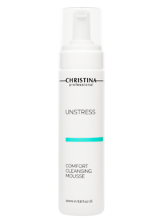 Мусс для лица Christina Unstress Comfort Cleansing Mousse 200 мл