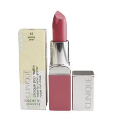 Помада для губ Clinique Pop Matte Lip Peony Pop, №13, 3,9 г