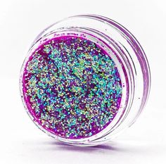 Гель-блёстки Glitter things для лица и тела, Фиолетовые грёзы, 5 мл