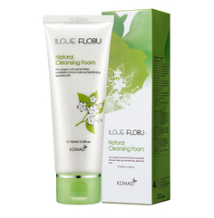 Очищающая и увлажнаяющая пенка для лица Konad ILOJE Flobu Natural Foam Cleansing 185 мл