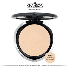 Пудра+зап.блок Chambor Chambor Silver Shadow Compact PowderRR2-ROSE PALE