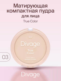 Пудра Divage компактная True Color № 03 beige