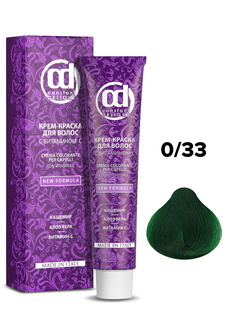 Краска для волос CONSTANT DELIGHT 0/33 зеленый микстон с витамином С 60 мл