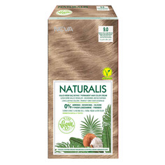 Крем-краска для волос Neva Naturalis Vegan Стойкая 9.0 Интенсивный очень светлый каштан Нева