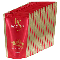 Шампунь Kerasys Oriental Premium всех типов волос Box сменный блок 500 мл х 12 шт.