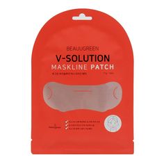 Маска BeauuGreen для коррекции овала лица V-Solution Mask Line Patch 17г