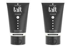 Гель для волос Taft power невидимая фиксация 150мл 2шт
