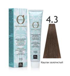 Краска для волос Barex Spa Color 4-3 Каштан золотистый 100 мл