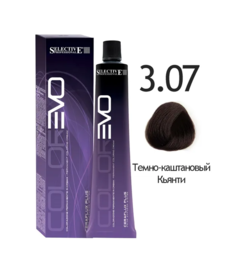 Краска для волос Selective Professional Colorevo 3-07 Темно-каштановый кьянти 100 мл