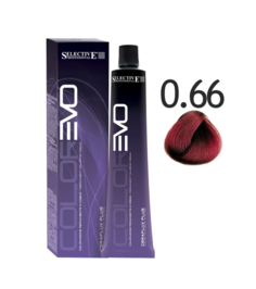 Краска для волос Selective Professional Colorevo 0-66 Красный интенсивный 100 мл
