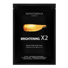 Маска для лица Skinsomnia сияние 2х Эффект Бьюти-слип