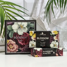 Подарочный набор мыла FLORINDA "Таинственный сад", Черные цветы, 2 шт. 200 г No Brand