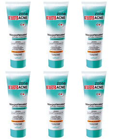 БЕЛИТА Микропилинг-маска ACNE для лица очищающий 75мл,6 шт