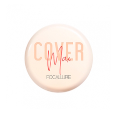 Пудра для лица Focallure Covermax Two Way Cake Pressed Powder тон 01, светлый беж 6,8 г