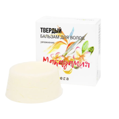 GreenEra Твердый бальзам для волос увлажняющий, МАКАДАМИЯ