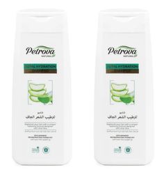 Шампунь Petrova Naturals Интенсивное Увлажнение, с Алоэ Вера, 400 мл, 2шт