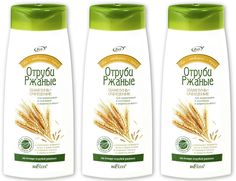 Белита Шампунь-очищение Отруби ржаные, 480 мл, 3 шт