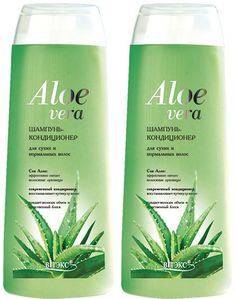 Витэкс Aloe Vera Шампунь для сухих и нормальных волос, 500 мл, 2шт Viteks