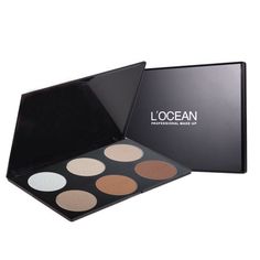 L’ocean Профессиональная палетка пудры 6 оттенков Hole Cake Powder 10 г x 6 L‘Ocean